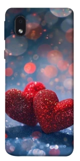 Чехол на Samsung Galaxy M01 Core / A01 Core Red hearts фото 1 из 1