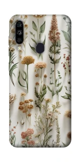 Чехол на ZTE Blade A7 (2020) Floral design ver.2 фото 1 из 1