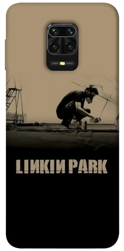 Чехол на Xiaomi Redmi Note 9s / Note 9 Pro / Note 9 Pro Max Linkin Park logo ver.3 фото 1 из 1