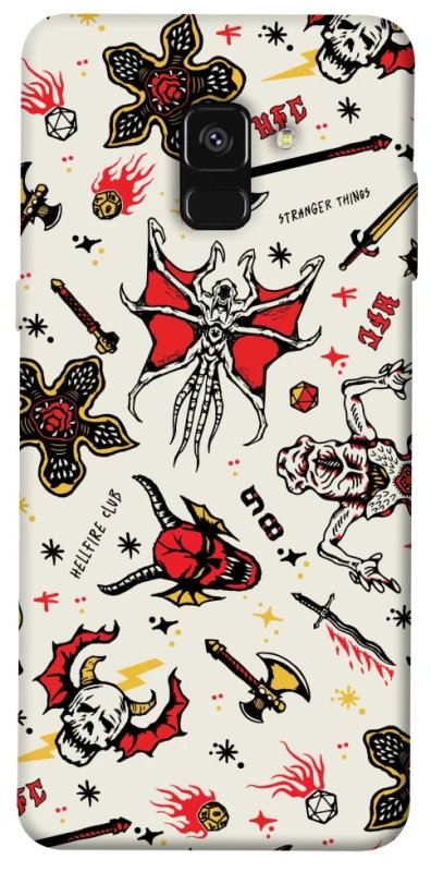 Чохол на Samsung A530 Galaxy A8 (2018) Stranger Things ver.2 фото 1 з 1