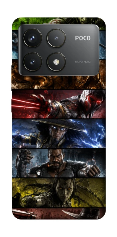 Чохол на Xiaomi Poco F6 Pro Mortal Kombat ver.4 фото 1 з 1