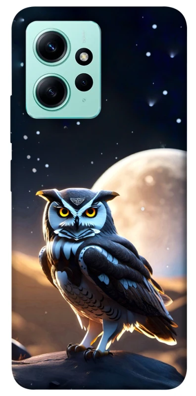 Чехол на Xiaomi Redmi Note 12 4G Cyber ​​owl фото 1 из 1