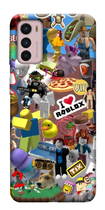 Чохол на Motorola Moto G42 Roblox collage ver.5 фото 1 з 1
