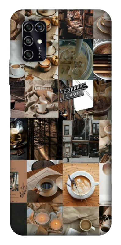 Чохол на ZTE Blade V2020 Smart Coffee collage ver.3 фото 1 з 1