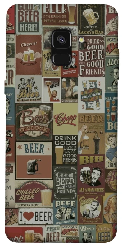 Чохол на Samsung A530 Galaxy A8 (2018) Retro collage ver.1 фото 1 з 1