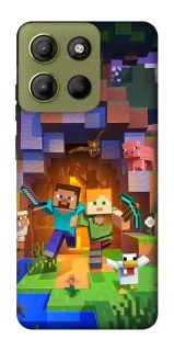 Чехол на Motorola Moto G15 4G Minecraft game фото 1 из 1
