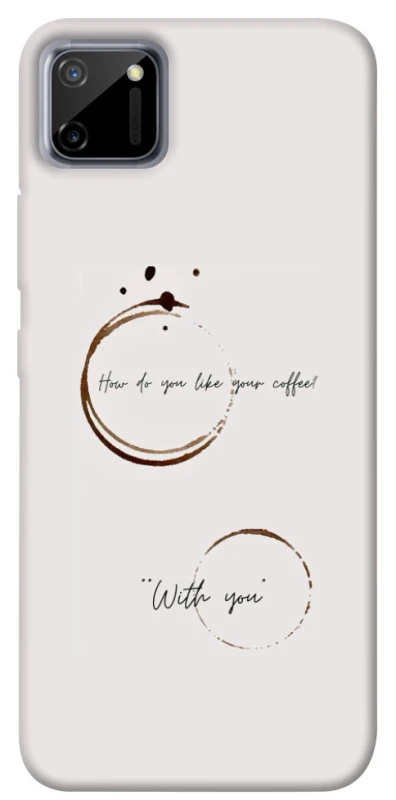 Чохол на Realme C11 Coffee with you фото 1 з 1