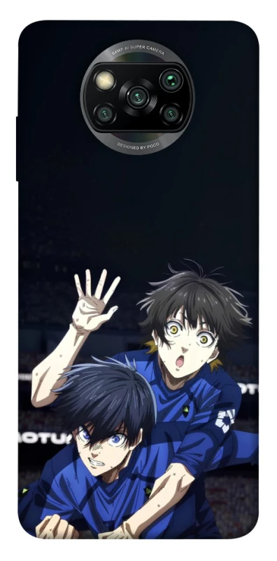 Чехол на Xiaomi Poco X3 NFC / Poco X3 Pro Blue Lock v2 фото 1 из 1