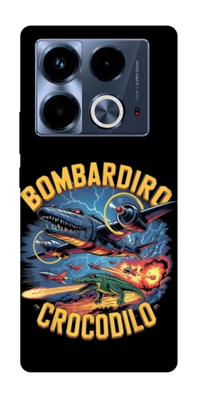 Чохол на Infinix Note 40 4G Bombardino Crocodilo v2 фото 1 з 1