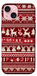 Чехол на Apple iPhone 15 (6.1") Christmas jumper ver.2 фото 1 из 1