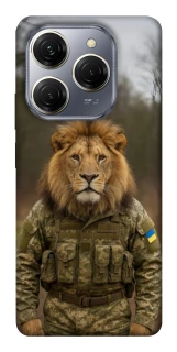 Чохол на TECNO Spark 20 Pro Лев захисник фото 1 з 1