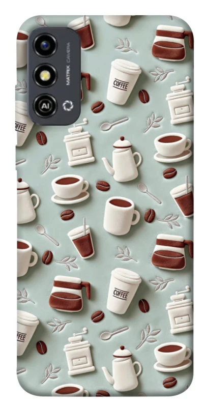 Чехол на ZTE Blade A53 Your Coffee ver.2 фото 1 из 1