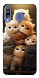 Чехол на Samsung Galaxy M30 Чехол Kittie Love v2 фото 1 из 1