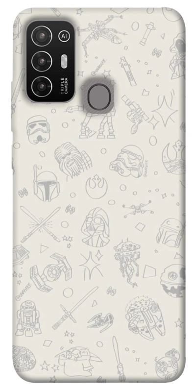 Чохол на ZTE Blade A52 Star Wars background ver.1 фото 1 з 1