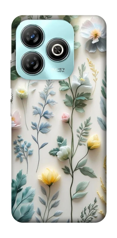 Чохол на ZTE Blade A75 4G Floral design ver.4 фото 1 з 1