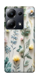 Чехол на Xiaomi Poco M6 Pro 4G Floral design ver.4 фото 1 из 1