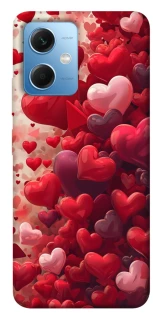 Чехол на Xiaomi Poco X5 5G Many hearts фото 1 из 1