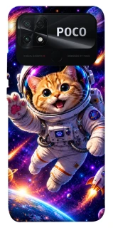 Чохол на Xiaomi Poco C40 Space Cat фото 1 з 1