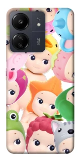 Чехол на Xiaomi Poco C65 Fruit-Zoo Kaleidoscope фото 1 из 1