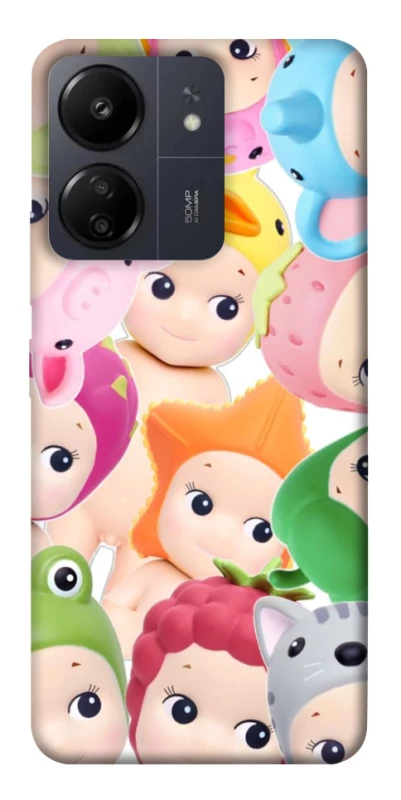 Чохол на Xiaomi Redmi 13C Fruit-Zoo Kaleidoscope фото 1 з 1