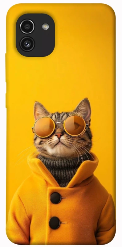 Чохол на Samsung Galaxy A03 Yellow Glasses фото 1 з 1