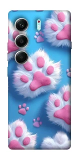 Чехол на Tecno Camon 40 Pro Cat paw фото 1 из 1