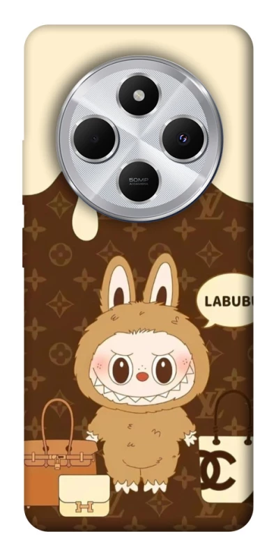 Чохол на Xiaomi Redmi 14C / Poco C75 Labubu LV фото 1 з 1