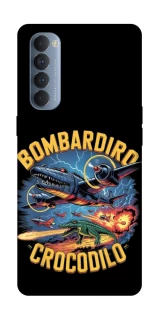 Чохол на Oppo Reno 4 Pro Bombardino Crocodilo v2 фото 1 з 1