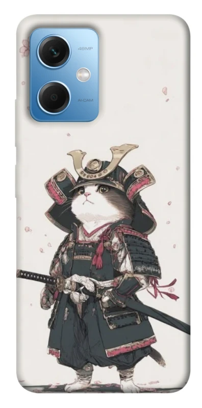 Чохол на Xiaomi Poco X5 5G Samurai Cat Warrior фото 1 з 1