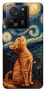 Чохол на Xiaomi 13T Pro van gogh cat фото 1 з 1