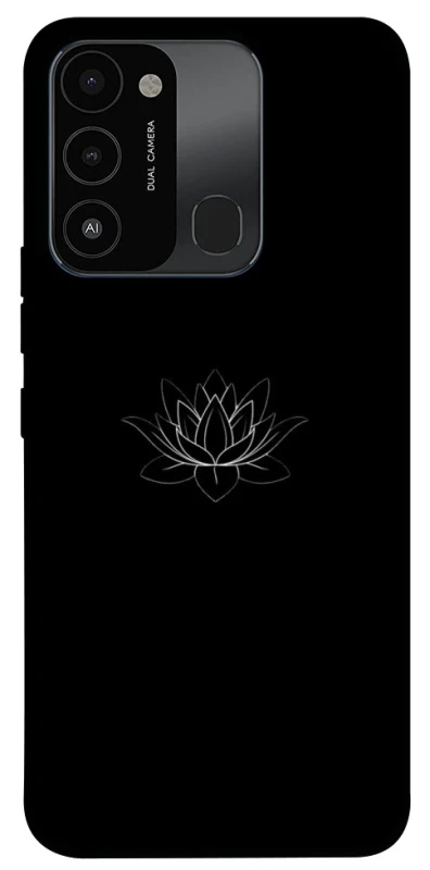 Чохол на TECNO Spark 8C Black Lotus фото 1 з 1