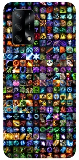 Чехол на Oppo A74 4G Abilities menu ver.1 фото 1 из 1