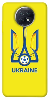 Чехол на Xiaomi Redmi Note 9 5G / Note 9T Футбольный Герб фото 1 из 1