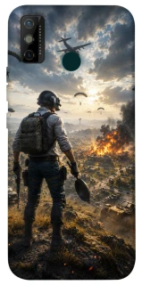 Чехол на TECNO Spark 6 Go PUBG ver.2 фото 1 из 1