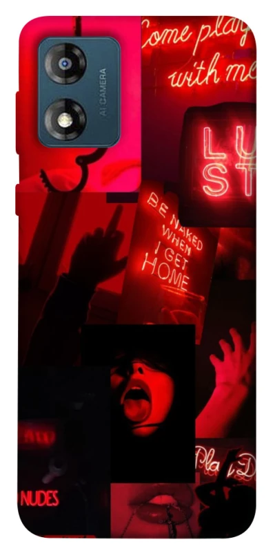 Чохол на Motorola Moto E13 Hot collage ver.3 фото 1 з 1