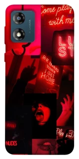 Чехол на Motorola Moto E13 Hot collage ver.3 фото 1 из 1