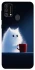 Чехол на Samsung Galaxy M21s Чехол кот с кофе фото 1 из 1