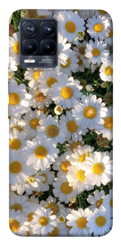Чехол на Realme 8 Поле ромашек фото 1 из 1