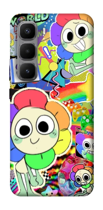 Чохол на Infinix Hot 60 Pro+ Dandy world collage фото 1 з 1
