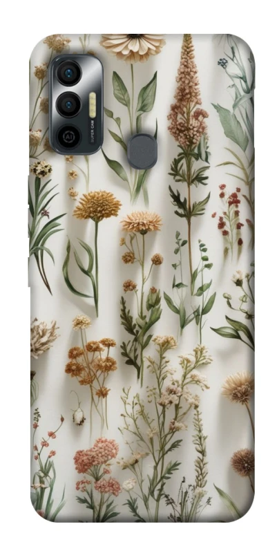 Чохол на TECNO Spark 7 Floral design ver.2 фото 1 з 1