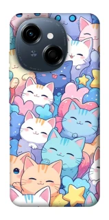 Чехол на TECNO Spark Go 1 Funny Kittens ver.3 фото 1 из 1