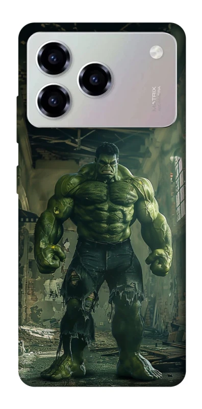 Чохол на ZTE Blade A76 Angry Hulk фото 1 з 1