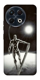 Чохол на TECNO Spark 30 Pro (KL7) Срібний серфер фото 1 з 1