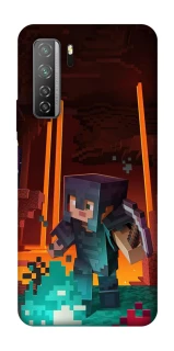 Чохол на Huawei Nova 7 SE Minecraft game adventure фото 1 з 1