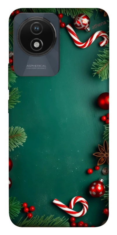 Чохол на Vivo Y02 Новорічний v35 фото 1 з 1