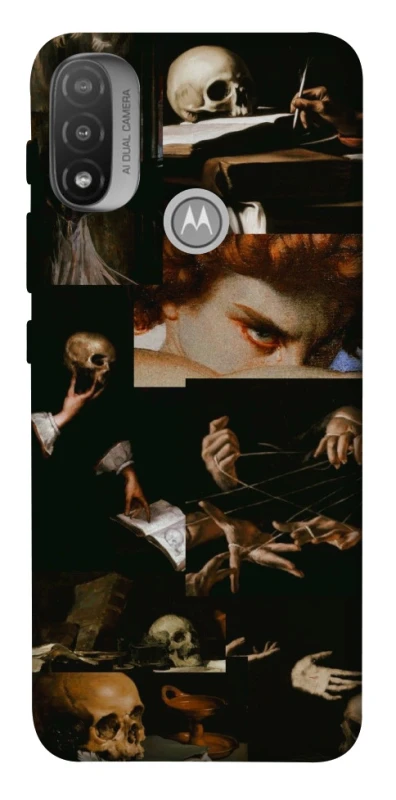 Чохол на Motorola Moto E20 Art collage ver.2 фото 1 з 1