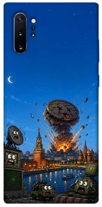 Чохол на Samsung Galaxy Note 10 Plus Moscow never sleeps ver.8 фото 1 з 1