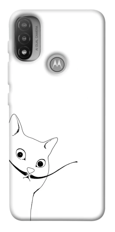 Чехол на Motorola Moto E20 Кот Дали фото 1 из 1