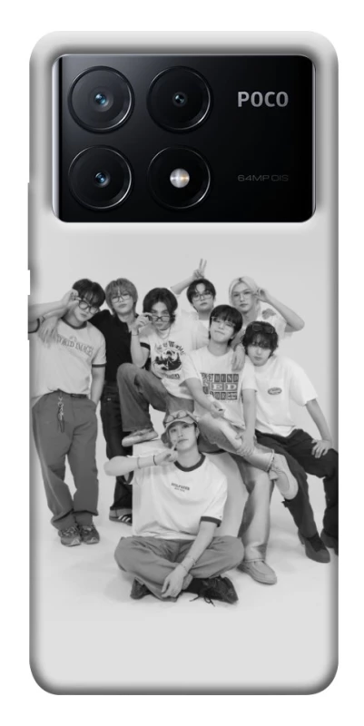 Чехол на Xiaomi Poco X6 Stray Kids All Around фото 1 из 1