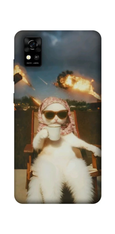 Чохол на ZTE Blade A31 Exploding Kittens ver.1 фото 1 з 1